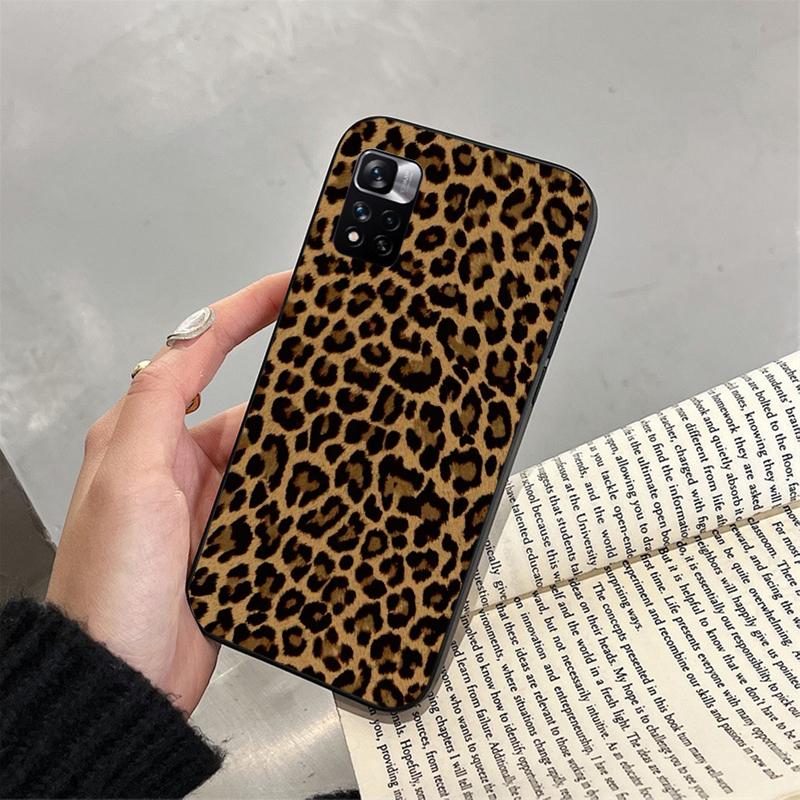 Phone Case For Xiaomi Poco C71 15T 14T Pro Redmi Note 15 14 14 13 Pro Redmi A5 15C 13C Animal Leopard Print