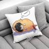 Towa S-Slow Damage Throw Pillow Case For Decoration 40Cm 55Cm 50Cm 30Cm Square Car Pillowcase Case