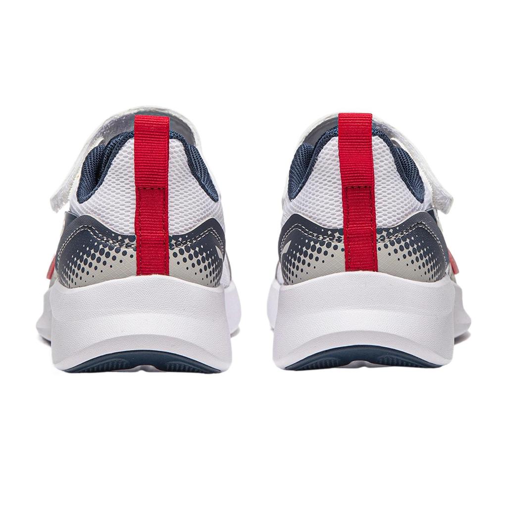 Li Ning Kids Sports Lifestyle Synthetic Leather Comfortable Lightweight Non-Slip Breathable Low-Top Training Shoes Kids Sneaker YKNU076-1