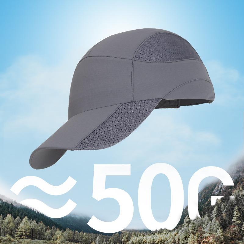Spring and summer quick-drying running sports cap lightweight outdoor men's and women's leisure breathable sunshade baseball cap