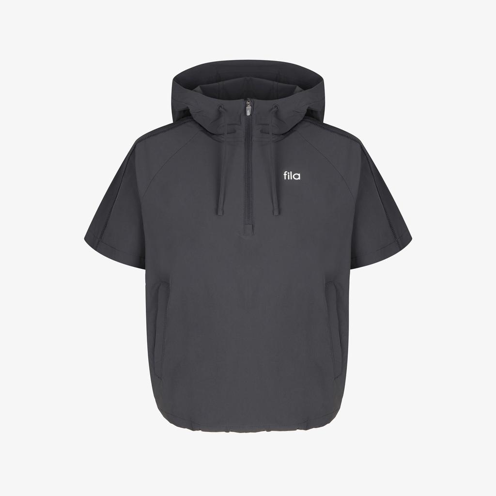 Hwilla Coldwave+ Cooling Woven Stretch Anorak Short Sleeve (Fs262Jk02F005006)