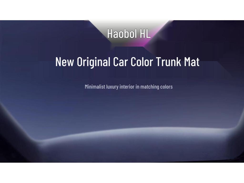 Hao Bo HL Kofferraummatte 2025 Vollabdeckung für den Innenraum des neuen AION Autos