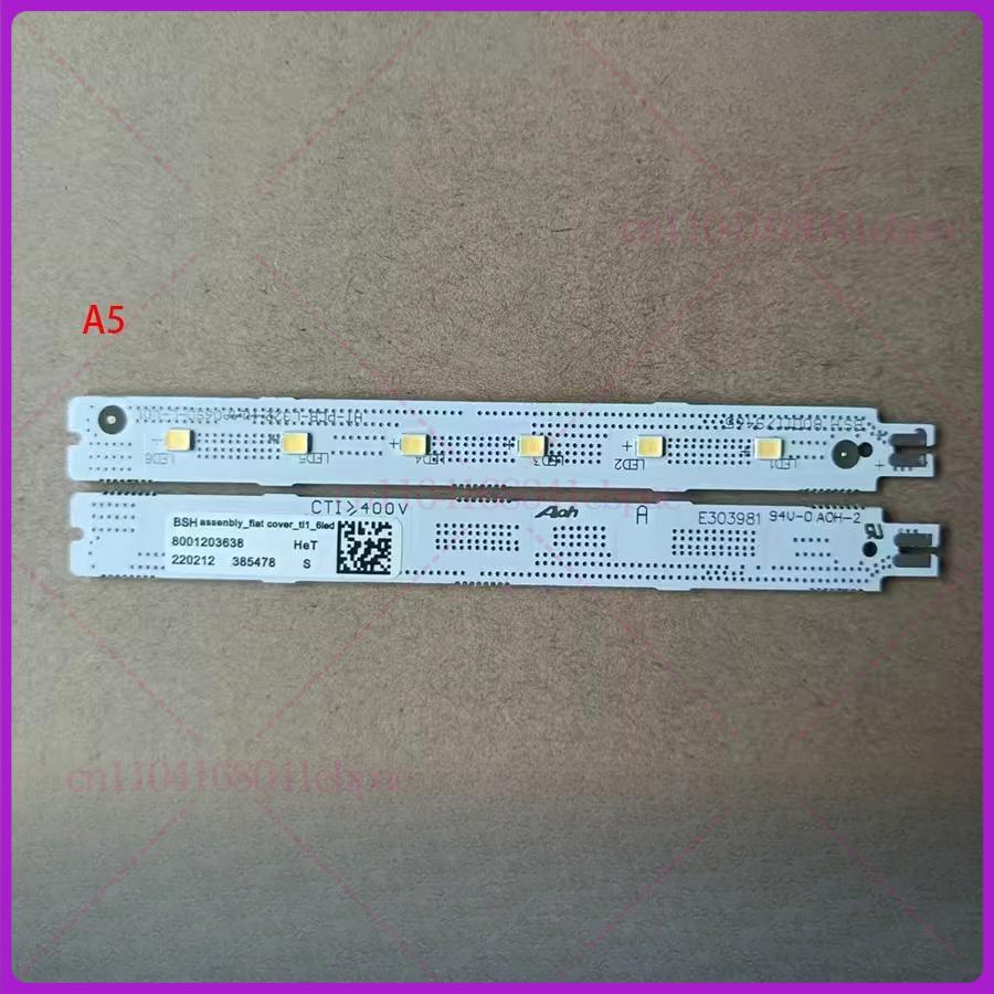 Refrigerator Freezer Accessories A1 A2 A3 A4 A5 A6 LED Light Srip Board For Siemens Bosch Refrigerator