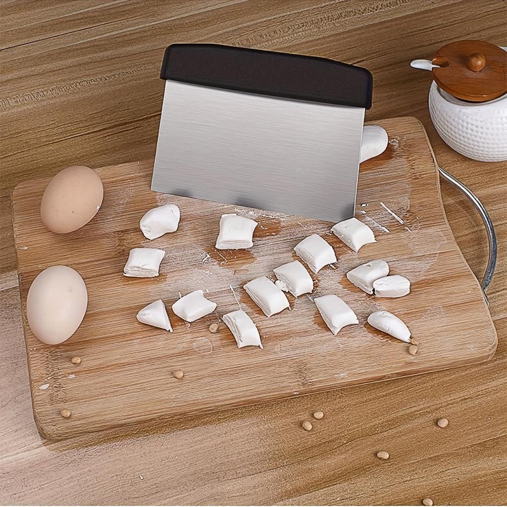 Stainless Steel Scraper And Chopper For Dough And Flour Cutting, Intestine Powder Scraper, Pancake Scraper For Restaurant