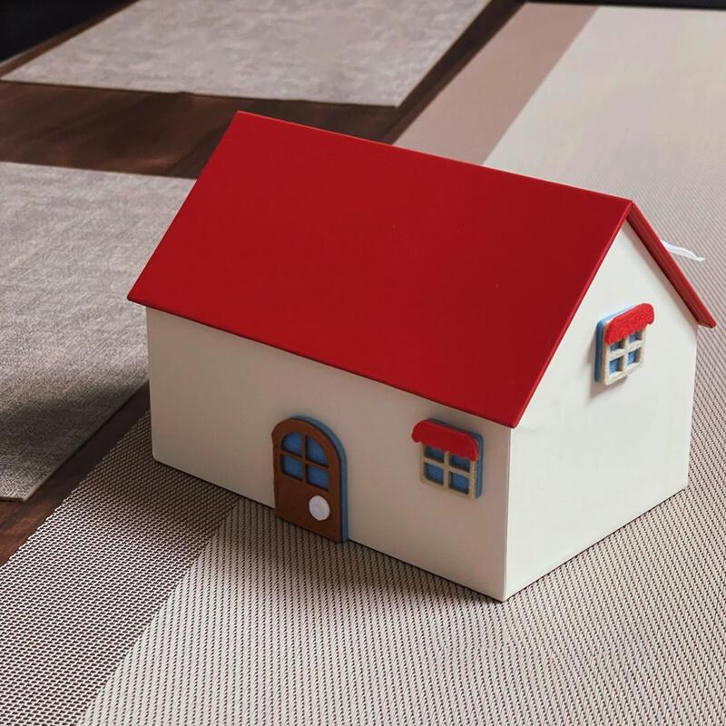 LIEI Cute House Tissue Box