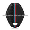 Dual-Color Honeycomb Silicone Key Case for BMW 3, 5, 7, X3, X5 Series