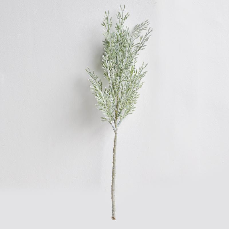 Simulated Rime Artificial Flower Simulated Green Plant Home Decoration Photo Flower Arrangement Material Wedding Decoration