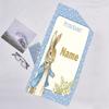 1pc Peter Rabbit2 Beach Towel with Custom Name, Beach/Swimming/Bath/Picnic/Camping Towel, Suitable for Seaside Beaches