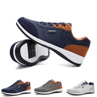 Men's Sports Shoes, Fashionable And Handsome Casual Shoes With Lace, Skateboarding Shoes, Street Style Personality Men's Shoes