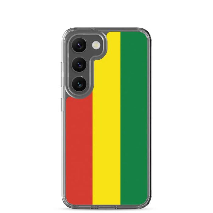 Coque Téléphone - Samsung - Galaxy S23 Plus - Drapeau Bolivie - Souple - Multicolore
