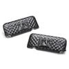 Quilted Black Sun Visor Cover for Toyota Estima January 2006 October Garson Black D.A.D (Estima) Models ACR50/55W, GSR50/55W, AHR20W, Years - 2019.