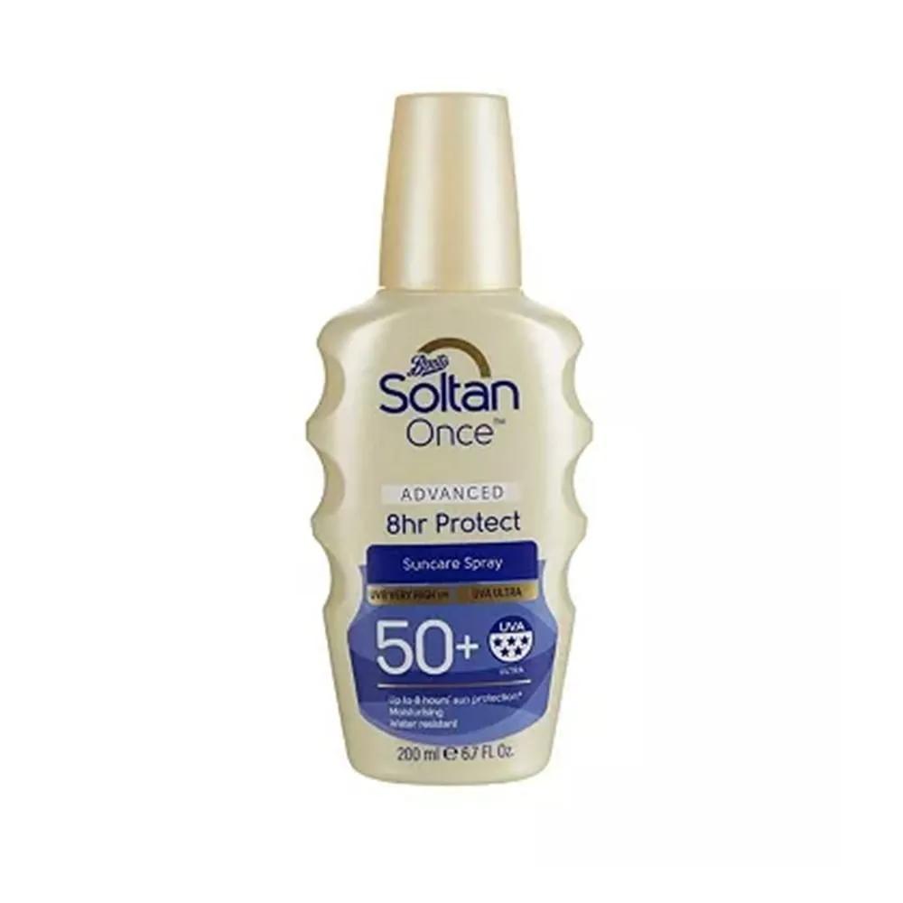 Soltan Sun Care Spray 200ml 1 Pack Once Advanced Soltan Once Advanced 8 Hour Protect Suncare Spray
