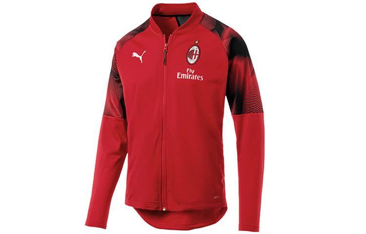 PUMA Acmilan Jackets Men s Red Baseball Collar Moderate Other 754864-02 S
