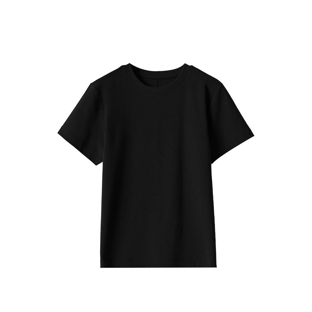 

ABOUTSEA Women s Spring Cotton Minimalist Round Neck Short Sleeve T-Shirt S