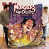 Monsters Unleashed 2D Flat Pattern Flannel Blanket High quality All Seasons Warmth and Comfort Perfect for Christmas Gifts.AMT261020122