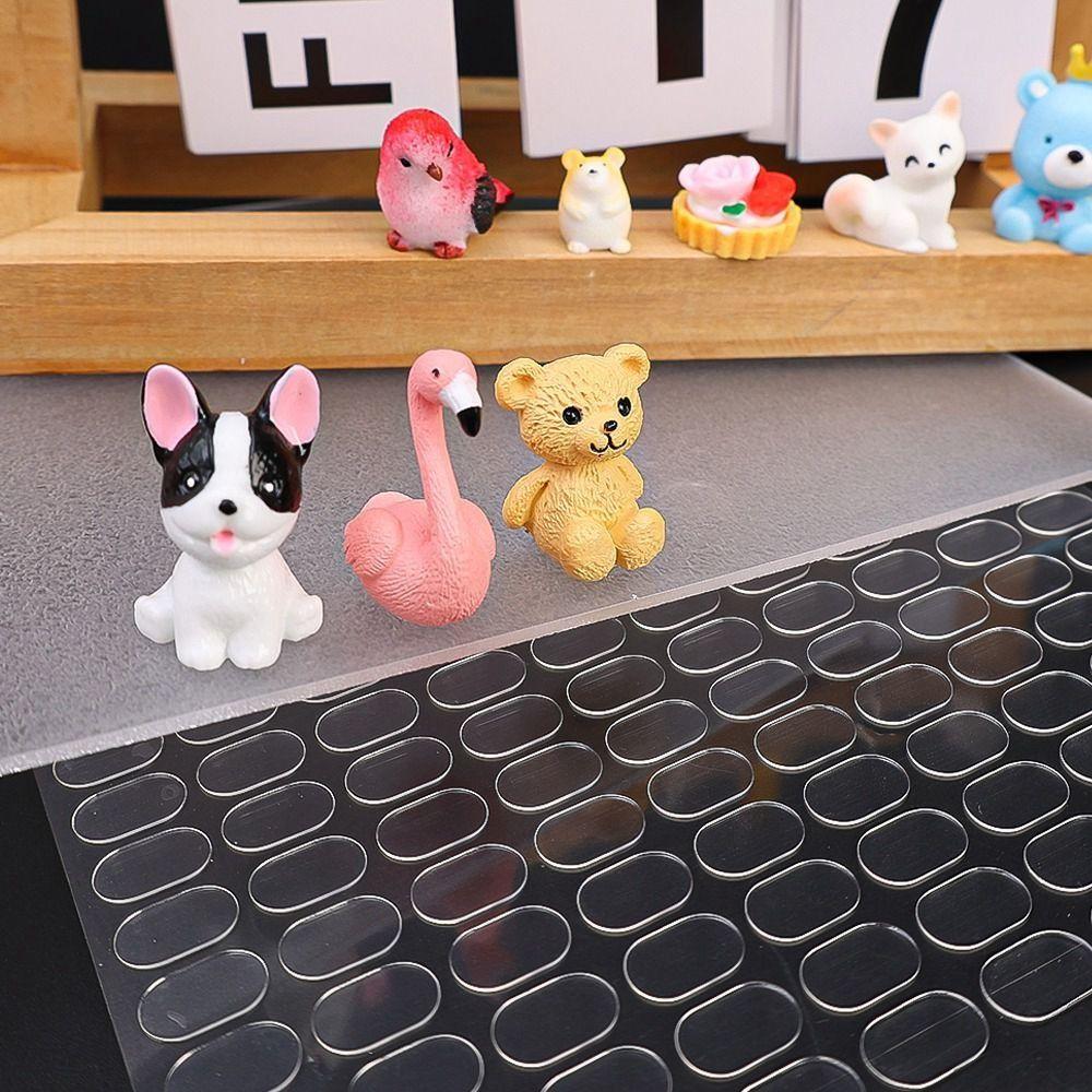 Transparent Stickers Double-Sided Patch Fixed Glue  Doll