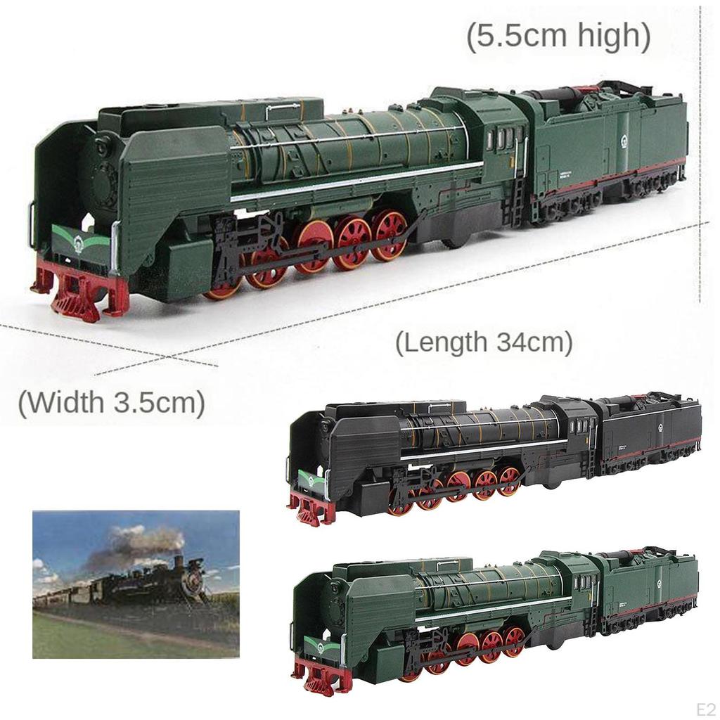 Cast Metal Classic Train Toy with Sounds and Lights