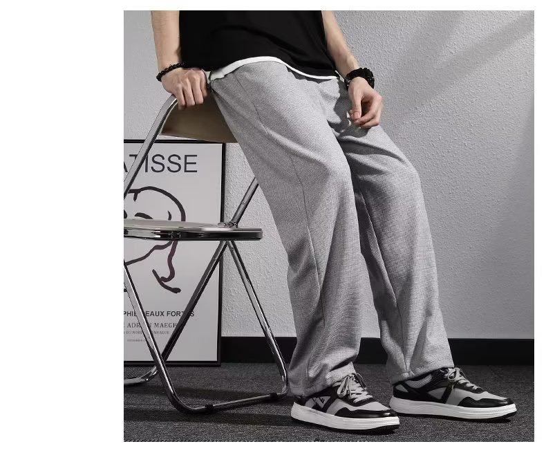 2024 Men's Trendy Loose Fit Drawstring Sports Pants - Versatile and Casual Large Size