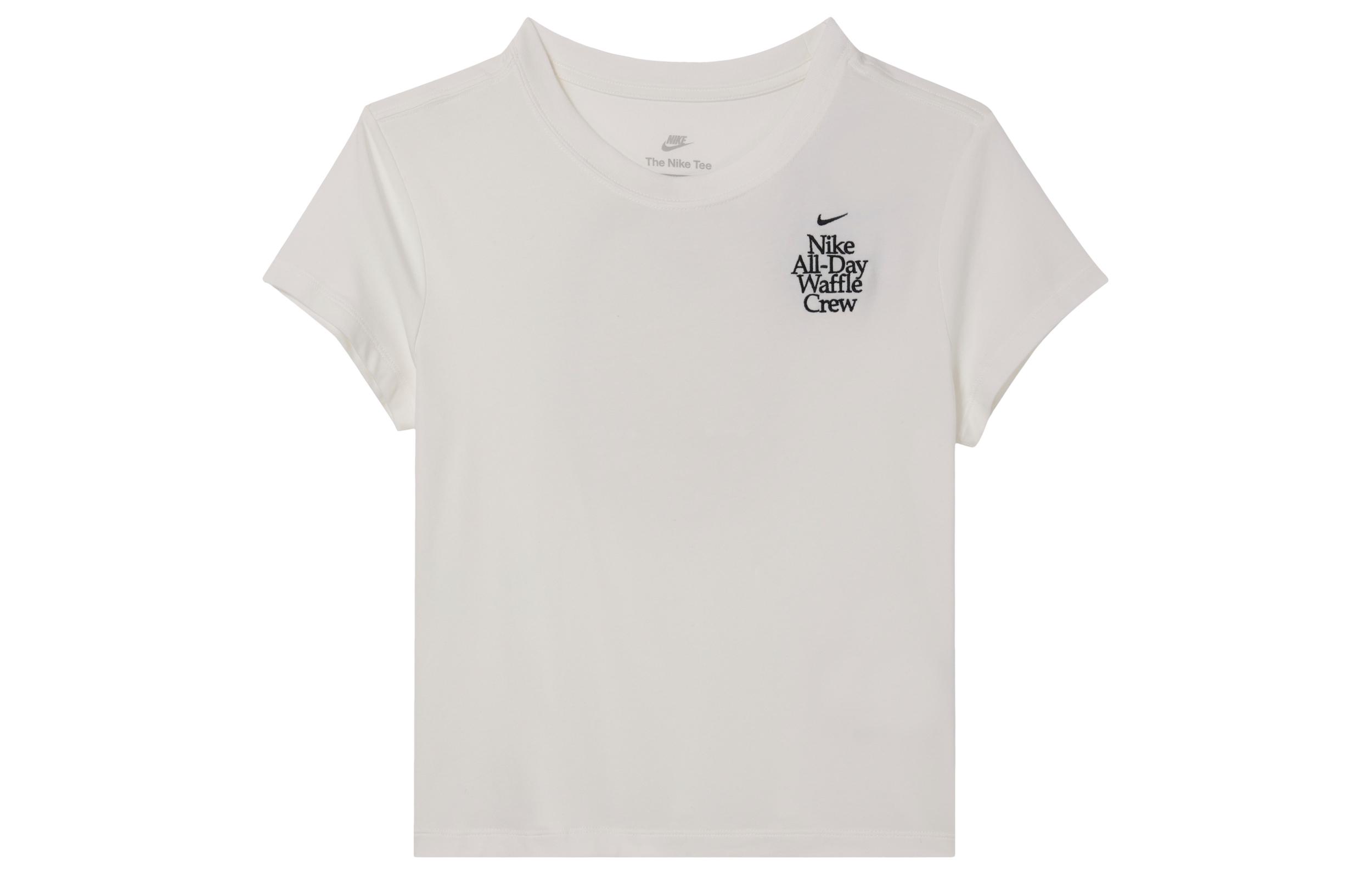 Nike Sportswear Women s Strawberry Short Sleeve T-Shirt Sail White HQ1196-133 S