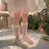 Nylon Girl Socks With Antibacterial Breathable Moisturewicking For Children Spring Summer
