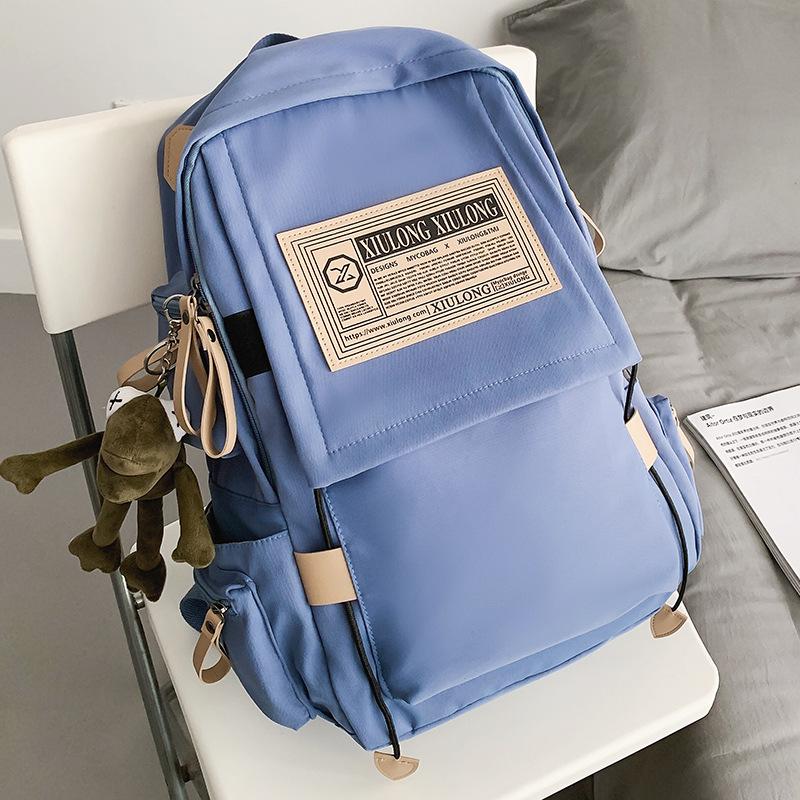 Kinder Grundschüler Mädchen Burgunderfarben Junior High School Schüler Mittelschüler Junge College-Studenten Rucksack