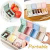 Condiment Containers with Lid and Spoon,Seasoning Box Condiment Jars with Spoons Seasoning Container for Kitchen and Home,Multicolors,Rice Husk