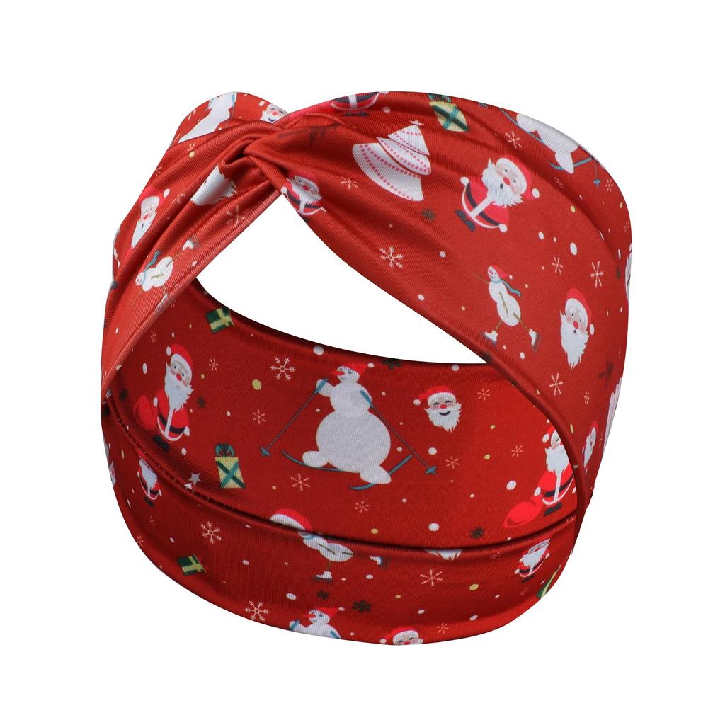 Europe & America Popular Elastic Christmas Headband for Yoga & Face Washing