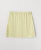 Selliteiljeu Satin Lace Mini Skirt_Lime