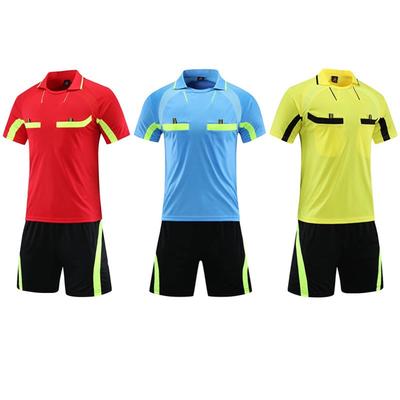 Fotbalový rozhodčí dres sada Pánské tričko s krátkým rukávem Jednobarevný Atletický top Sportovní