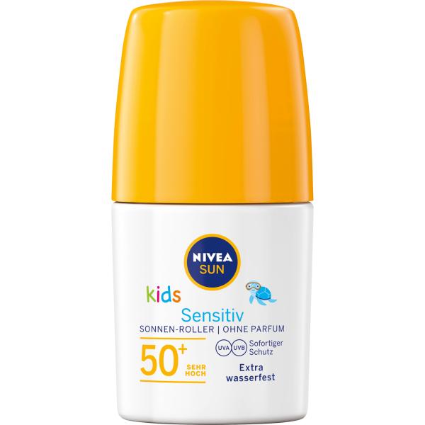 Nivea Sun Kids Sensitive Солнцезащитный ролик (Шариковые) ЛСФ50+ 50мл