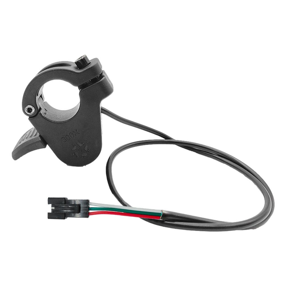 Thumb Throttle Ebike Scooter Thumb Speed Throttle M8 Connector Finger Throttle Controller Replacement Part For Ebike Electric