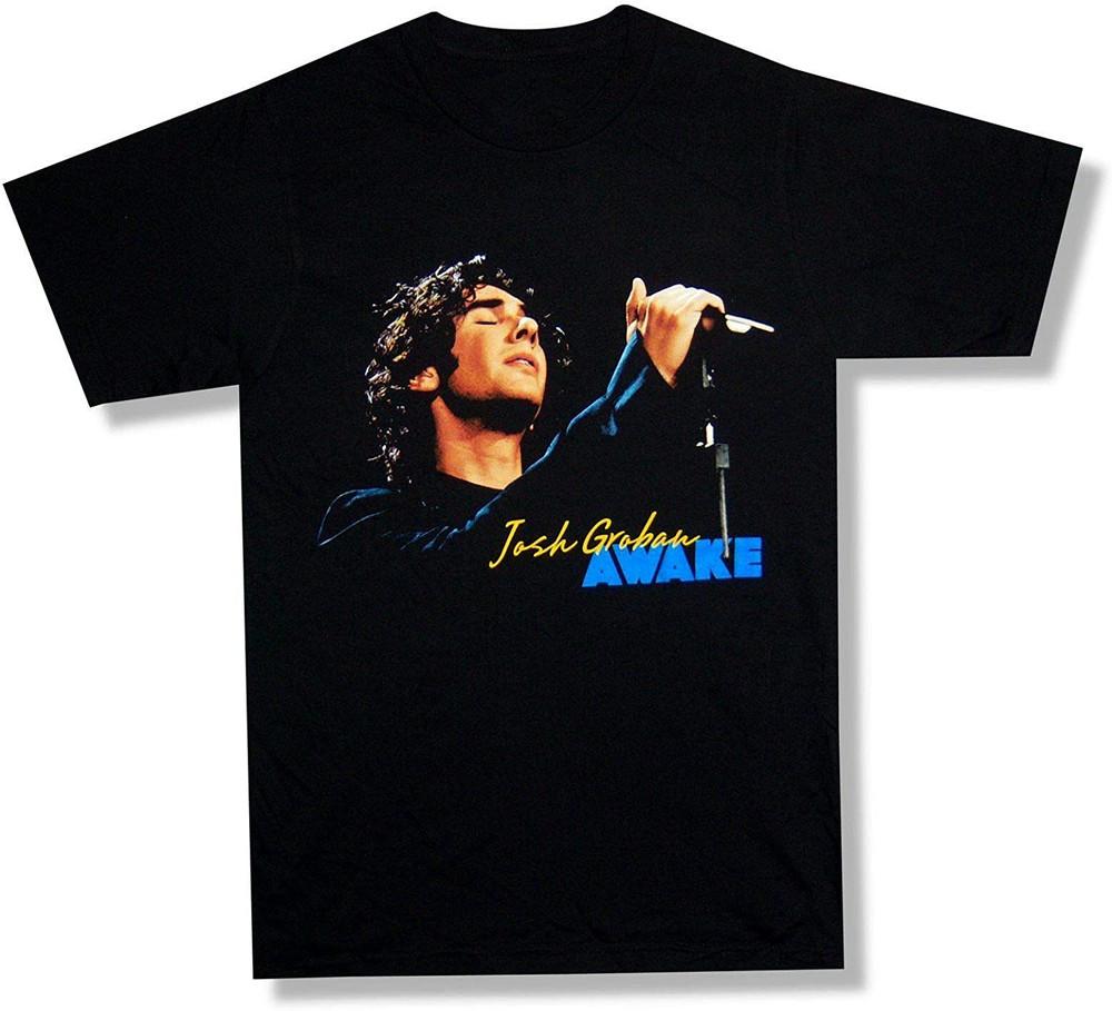 Josh Groban Live T Shirt Size S M L 234XL Cotton Short Sleeve EE130 Unisex T-Shirt XXL