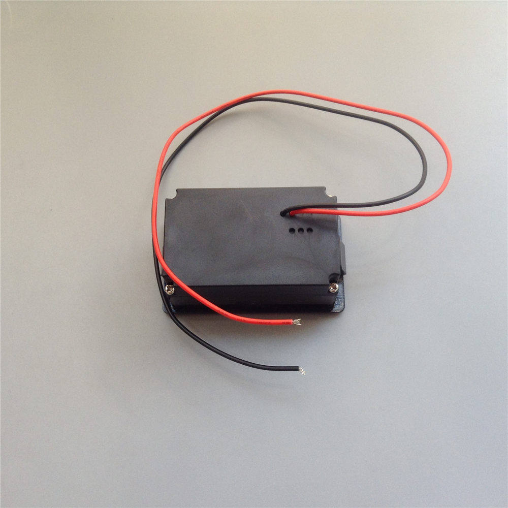Waterproof Battery Monitor 12-60V Universal 8-Segment LED Display Auto Voltage Detection Reverse Polarity Protection for Lithium
