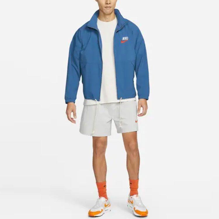 Nike Jackets Men's Blue Stand Collar Moderate Other DM5286-407