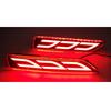 2x LED Rear Bumper Reflector Light Brake Tail Lamps For Honda CRV CR-V 2007-2009