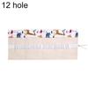 12/24/36 Holes Girl Pen Boy Pen Case Roll Bag Plátno Stacionární