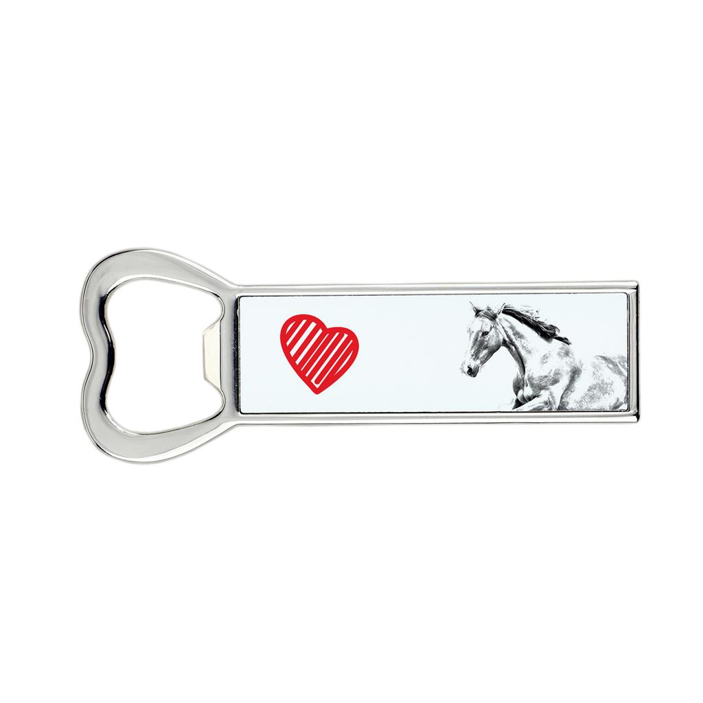 Irish Sport – Bottle opener with a horse, personalized fridge magnet bottle opener | Art-Dog