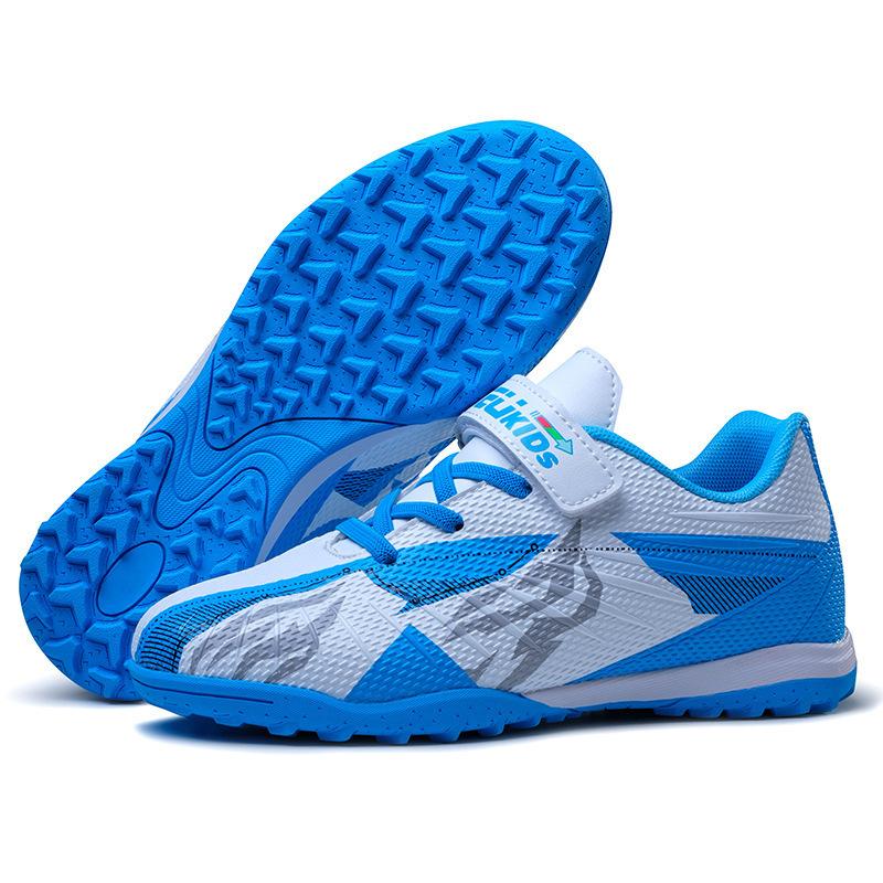 2025 new Velcro football shoes men's low-top professional game TF broken nails indoor and outdoor training sports shoes 2025