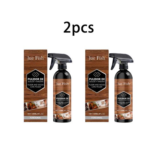 Jue Fish Holzbodenseife Pflegemittel tägliche Reinigung zur Entfernung von Oberflächenschmutz, spezielle Reinigungsflüssigkeit für die Pflege von Massivholzböden im Haushalt 120ml
