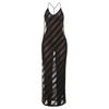 Backless Side-Slit Dress