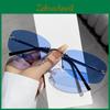 Y2k Blue Square Sunglasses With Uv400 Protection For Fashion Streetwear