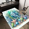 Ocean Marine Pattern Area Rug, Office Carpet Indoor Outdoor Entrance Doormat, Non-Slip Soft And Comfortable, Living Room, c122079