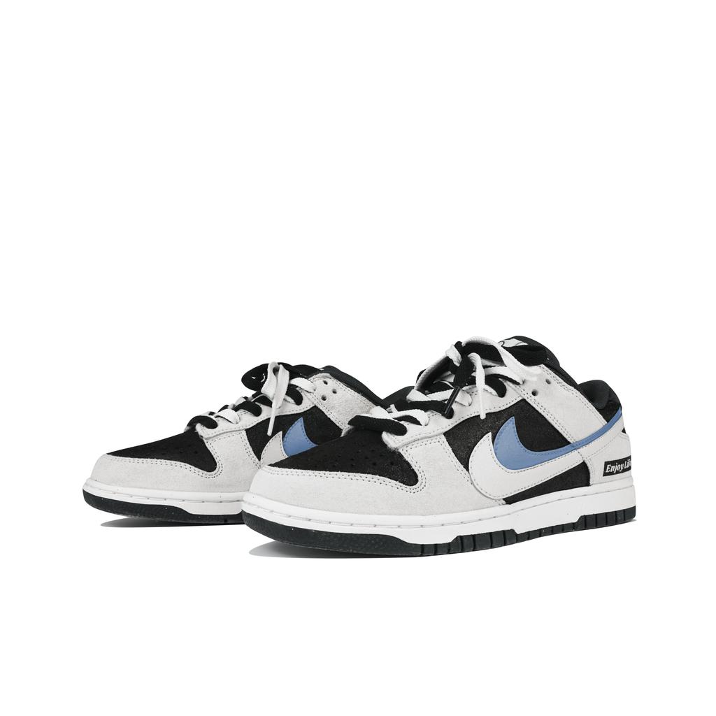 Nike Dunk Low Top Skateboard Shoes Unisex Black Blue HV1800-101(Team-S-BOX)
