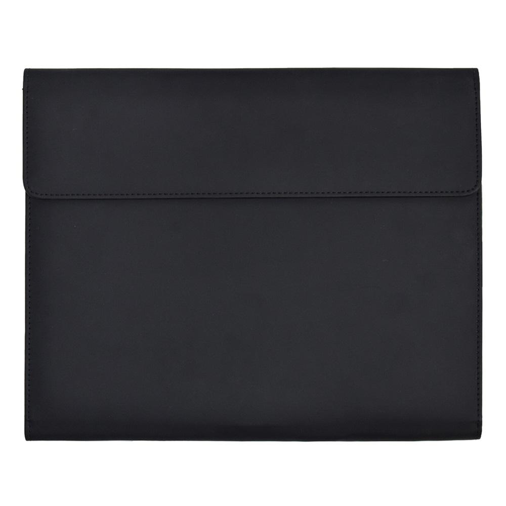 

Тройной портфель-папка, кожаный чехол-книжка из искусственной кожи, формат А4, многофункциональное хранилище, магнитная застежка, удостоверение личности, визитка, iPad