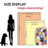 Cat animal art with colorful patterns Flannel printed blanket suitable for all seasons for living room office sofa and travel