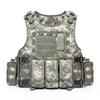 Tactical Vest Multicam Camo Quick Release Amphibious Body Armor Hiking Camping Outdoor Sports