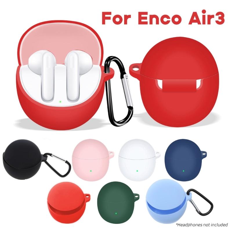 Protective Carrying Case Holders for Enco Air3 Earphone Dustproof Protectors Bag Washable Boxes Holders Keychain