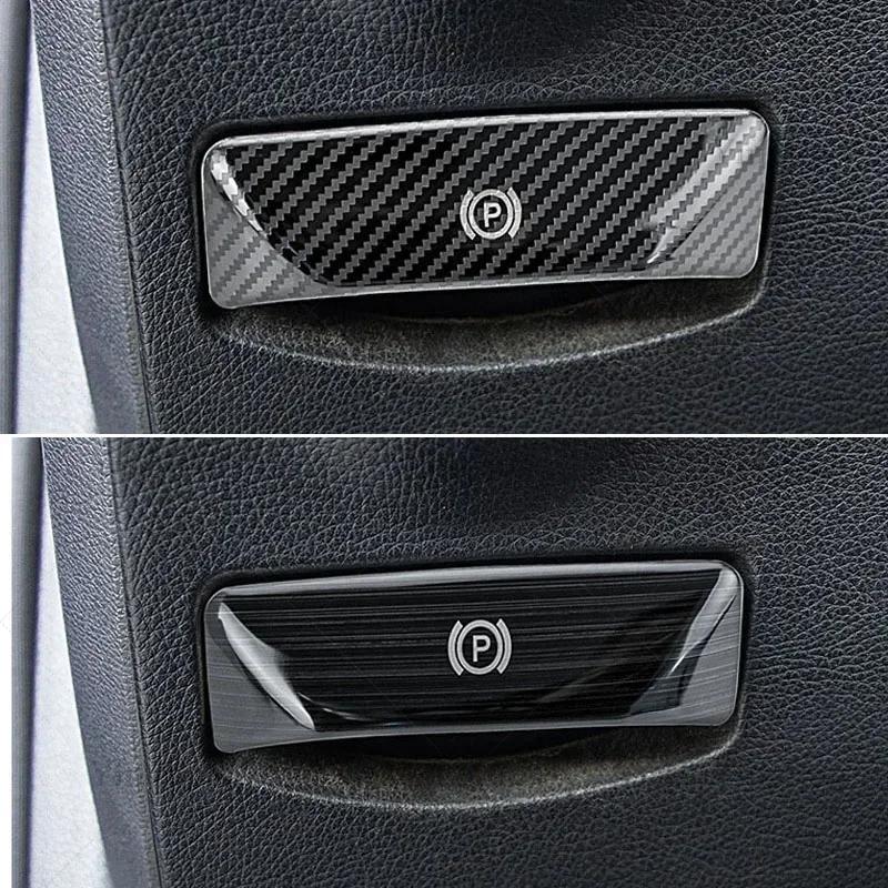 Car Dashbord Foot Brake Release Switch Cover Electronic Handbrake Frame Trim For Mercedes Benz C E Class W204 W212 GLK X204