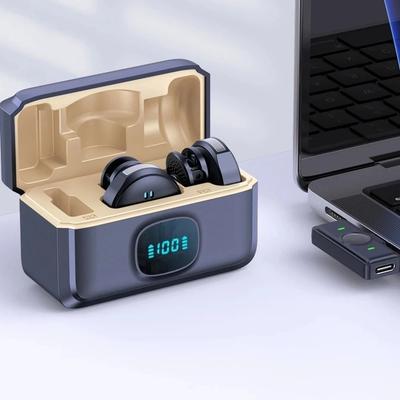 Noise Cancellation Wireless Microphone Plug and Play Portable Back Clip Mini Microphone with Charging Case Magnetic