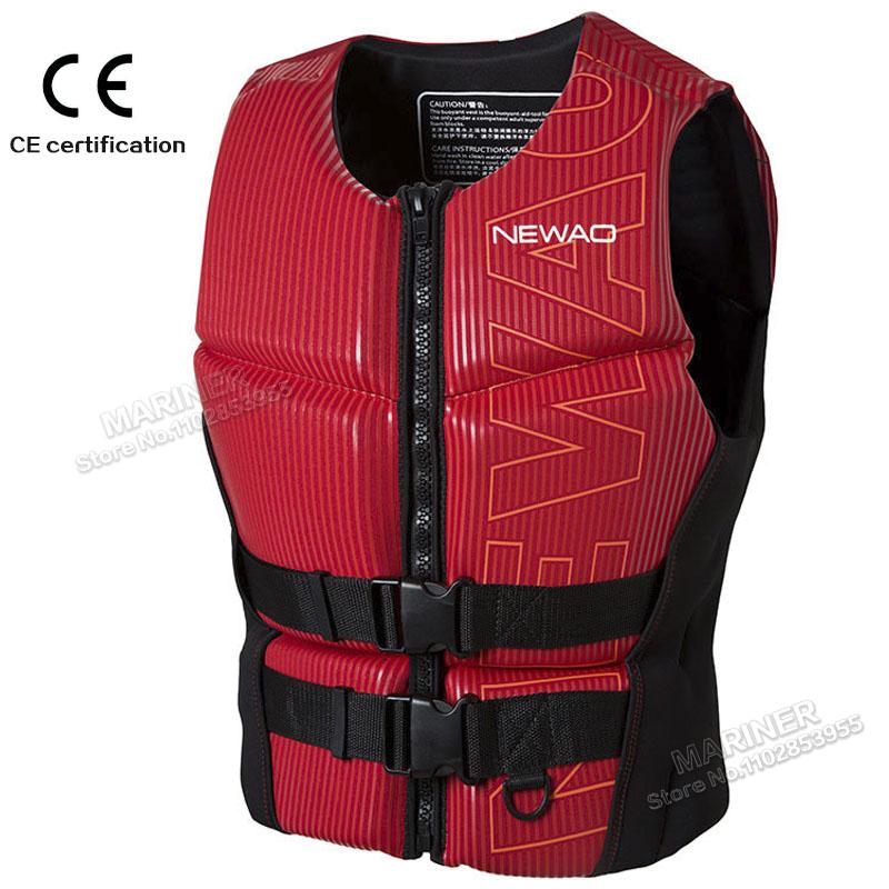 

Рятувальний жилет Wakesurf Comp Vest, сертифікований CE, неопреновий рятувальний жилет для вейк-серфінгу, але чудово підходить для всіх інших водних видів спорту 3XL (Weight-90-95KG)